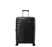 TOTTO - Maleta Rígida Mediana, Modelo Traveler M, 45.5 x 66 x 27.5 cm, Capacidad 82 L, Expandible, Ruedas 360º, Manija Telescópica, Correas de Compresión Internas, Candado TSA, Color Negro