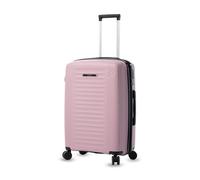 TOTTO - Maleta Rígida Mediana, Modelo Trulli M, 45 x 58.5 x 25.5 cm, Capacidad 67 L, Alta Resistencia a Impactos, Ruedas 360º, Manija Telescópica, Correas Internas, Candado TSA, Color Zephyr/Negro