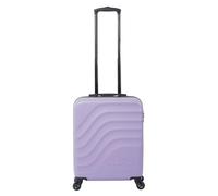 TOTTO - Maleta Trolley Cabina, Modelo Bazy, 55 x 40 x 20 cm, Capacidad 40 L, Alta Resistencia a Impactos, Ruedas 360º, Manija Telescópica, Correas de Compresión Internas, Candado TSA, Color Morado