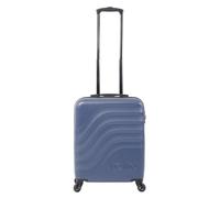 TOTTO - Maleta Trolley Cabina, Modelo Bazy, 55 x 40 x 20 cm, Capacidad 40 L, Alta Resistencia a Impactos, Ruedas 360º, Manija Telescópica, Correas de Compresión Internas, Candado TSA, Azul Oscuro