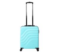 TOTTO - Maleta Trolley Cabina, Modelo Bazy, 55 x 40 x 20 cm, Capacidad 35 L, Alta Resistencia a Impactos, Ruedas 360º, Manija Telescópica, Correas Compresión Internas, Candado TSA, Color Limpet Shell