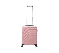 TOTTO - Maleta Trolley Cabina, Modelo Bazy, 55 x 40 x 20 cm, Capacidad 35 L, Resistencia a Impactos, Ruedas 360º, Manija Telescópica, Correas de Compresión Internas, Candado TSA, Color Peachskin