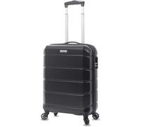 TOTTO - Maleta Trolley Cabina, Modelo Rayatta, 38.5 x 57 x 20.5 cm, Capacidad 36L, Alta Resistencia a Impactos, Ruedas 360º, Manija Telescópica, Correas Internas, Candado 3 Dígitos, Color Negro