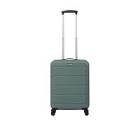 TOTTO - Maleta Trolley Cabina, Modelo Rayatta, 38.5 x 57 x 20.5 cm, Capacidad 36L, Alta Resistencia a Impactos, Ruedas 360º, Manija Telescópica, Correas Internas, Candado 3 Dígitos, Color Silver Pine