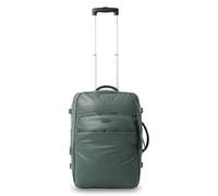 TOTTO - Maleta Trolley Cabina, Modelo Trip S, 34 × 52,5 × 21 cm, Capacidad 34L, Maleta Expandible de Tela, Bolsillo Pc 16", Bolsillo Botella, Identificador, Manija Telescópica, Color Dark Forest