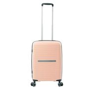 TOTTO - Maleta Trolley Cabina, Modelo Wave, 38 x 56 x 24 cm, Capacidad 33 L, Resistencia a Impactos, Ruedas Dobles 360º, Manija Telescópica, Correas Compresión Internas, Candado TSA, Color Bellini