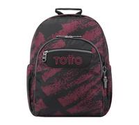 Totto Mochila escolar Acuareles adaptable a carro Material: Poliéster 33 x 44 x 14 cm Korina