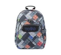 Totto - Mochila escolar adaptable a carro bloques Acuareles