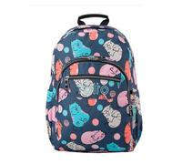 Mochila Escolar Adaptable A Carro Eco-friendly Missi - Acuareles