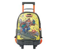 TOTTO Mochila escolar con ruedas mediana de cartoons - Brawlmaster TAMAÑO PEQUEÑO