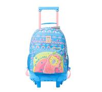 Totto Mochila Ruedas Azul
