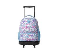 TOTTO - Mochila Escolar con Ruedas, Modelo SKL L, Capacidad 25 L, Mochila Grande, Bolsillo Botella, Bomper Protector, Asa de Mano, Manija Telescópica, Resistente y Cómoda, Estampado Gommis