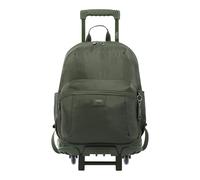 TOTTO - Mochila Escolar con Ruedas, Modelo Trik, Mochila Grande, Capacidad 27 Litros, Bolsillo para PC 14", 2 Bolsillos para Botella, Correas en S para Mayor Comodidad, Resistente, Color Verde