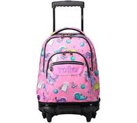 Totto Mochila Escolar Con Ruedas Renglones Gatos Astronautas Ma03eco006-2310p-9i9 Unisex 26.21 L