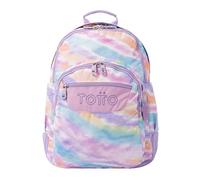 TOTTO Mochila escolar estampados pastel - Crayoles