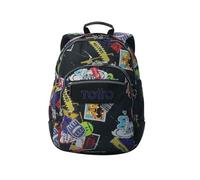 TOTTO - Mochila Escolar Grande, Modelo Rayol, Capacidad 19 L, 3 Compartimentos, 2 Bolsillos Botella, Bolsillo para PC 14", Espaldar Ergonómico con Flujo de Aire, Correas en S, Estampado Sticky
