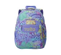 TOTTO - Mochila Escolar Grande, Modelo Rayol, Capacidad 19 L, 3 Compartimentos, 2 Bolsillos Botella, Bolsillo para PC 14", Espaldar Ergonómico con Flujo de Aire, Correas en S, Estampado Grafily