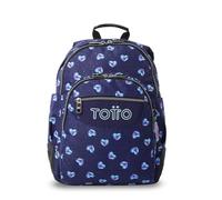 TOTTO - Mochila Rayol Glitter - Nacary