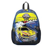 TOTTO Mochila escolar mediana de carreras de coches - Velocity TAMAÑO PEQUEÑO