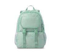 TOTTO - Mochila Escolar, Modelo Cluw M, Mochila Mediana, Capacidad 20 L, Bolsillo para PC 14", 2 Bolsillos Botella, Organizador Interno y Portallaves, Cómodas Correas en S, Color Verde