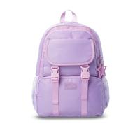 TOTTO - Mochila Escolar, Modelo Cluw M, Mochila Mediana, Capacidad 20 L, Bolsillo para PC 14", 2 Bolsillos Botella, Organizador Interno y Portallaves, Cómodas Correas en S, Color Rosa