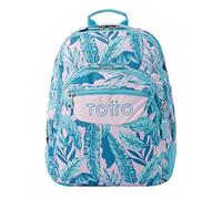 Mochila Escolar Plantas Tropicales Totto Crayoles 8ia