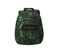 TOTTO - Mochila Escolar, Modelo Gommas, Mochila Mediana, Capacidad 15 L, Bolsillo para PC 14", Bolsillo Botella, Espaldar Ergonómico con Flujo de Aire, Cómodas Correas en S, Estampado Jhony Jungle