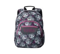 TOTTO - Mochila Escolar, Modelo Gommas, Mochila Mediana, Capacidad 15 L, Bolsillo para PC 14", Bolsillo Botella, Espaldar Ergonómico con Flujo de Aire, Cómodas Correas en S, Estampado Kitten Rose