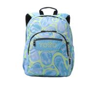 TOTTO - Mochila Escolar, Modelo Gommas, Mochila Mediana, Capacidad 15 L, Bolsillo para PC 14", Bolsillo Botella, Espaldar Ergonómico con Flujo de Aire, Cómodas Correas en S, Estampado Happy Flow