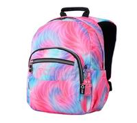 TOTTO - Mochila Escolar, Modelo Tempera, Capacidad 12 L, 3 Bolsillos, Bolsillo Tablet 10", Bolsillo Botella, Espaldar Ergonómico con Flujo de Aire, Cómodas Correas en S, Estampado Fritz Glitter