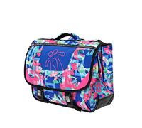 TOTTO - Mochila Escolar, Modelo Tijeras, Cartera Escolar, Capacidad 15 litros, 3 Compartimentos, Espaldar Ergonómico con Flujo de Aire, Correas en S para Mayor Comodidad, Estampado Multicolor