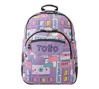 Totto - Crayoles mochila Mochila escolar Multicolor Poliéster