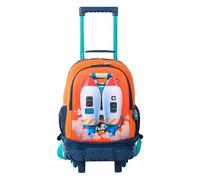 Totto Mochila Ruedas - Cohety M Naranja