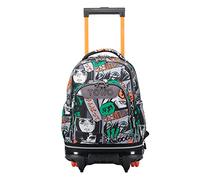 TOTTO Mochila escolar ruedas desmontable manga - Tiza TAMAÑO GRANDE