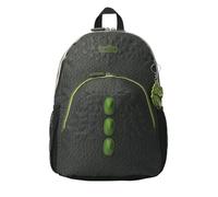 TOTTO - Mochila Infantil, Modelo Dinoland M, Mochila Mediana, Capacidad 12 L, 2 Compartimentos, 2 Bolsillos Botella, Organizador Interno, Correas Acolchadas, Resistente y Duradera, Color Verde