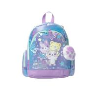 TOTTO - Mochila Infantil, Modelo Friends S, Mochila Pequeña, Capacidad 9 L, 2 Compartimentos, 2 Bolsillos para Botella, Organizador Interno, Correas Acolchadas, Resistente y Duradera, Color Morado