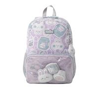 TOTTO - Mochila Infantil, Modelo Kawi M, Mochila Mediana, Capacidad 9 L, 2 Compartimentos, 2 Bolsillos Botella, Organizador Interno, Correas Acolchadas, Resistente y Duradera, Color Rosa