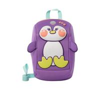 TOTTO - Mochila Infantil, Modelo Kido Amethyst Orchid, Bolsillo Principal con Cremallera y Slider Microinyectado, Bolsillo Interno con Cremallera, Asa en Reata, Correas Ajustables, Color Morado