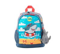 TOTTO - Mochila Infantil, Modelo Little Surfer S, Mochila Pequeña, Capacidad 6 L, 2 Compartimentos, 2 Bolsillos para Botella, Organizador Interno, Correas Acolchadas, Resistente y Duradera, Color Gris