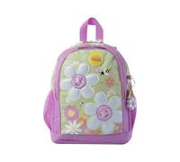 TOTTO - Mochila Infantil, Modelo Margarita S, Mochila Pequeña, Capacidad 8 L, 2 Compartimentos, 2 Bolsillos para Botella, Organizador Interno, Correas Acolchadas, Resistente y Duradera, Color Verde