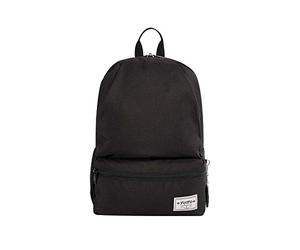 TOTTO - Mochila Juvenil, Modelo Dinamicon, Mochila para Ordenador Portátil 14 Pulgadas, 3 Compartimentos, Bolsillo para Botella, Argollas para Candado en Cremallera, Color Negro