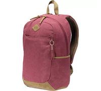 TOTTO - Mochila Juvenil, Modelo Jaideny, Capacidad 16 L, Bolsillo para PC, Espaldar Ergonómico, Correas en S para Mayor Comodidad, Resistente, Estampado Granate Jaspeado y Marrón