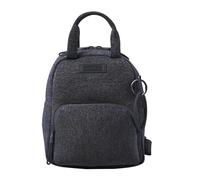 TOTTO - Mochila Mujer Casual, Modelo Megumi XS, Capacidad 4 L, Bolsillo Delantero, Bolsillo Interno Plano, Compartimento para Móvil y Portallaves, Correas Ajustables, Color Negro