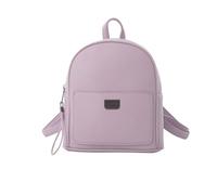 TOTTO - Mochila Mujer Casual, Modelo Smooth, Capacidad 4 L, Compartimento Principal, Bolsillo Delantero, Bolsillo Interno Plano, Portallaves, Correas Ajustables, Color Keepsake Lilac