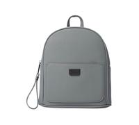 TOTTO - Mochila Mujer Casual, Modelo Smooth, Capacidad 4 L, Compartimento Principal, Bolsillo Delantero, Bolsillo Interno Plano, Portallaves, Correas Ajustables, Color Monument Gris