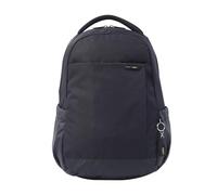 TOTTO - Mochila Oficina, Modelo Deleg 2.0, Mochila Portátil 14 Pulgadas y Tablet, 2 Bolsillos Botella, Bolsillo Secreto, Correa para Colgar en Maleta, Espaldar Ergonómico, Color Negro