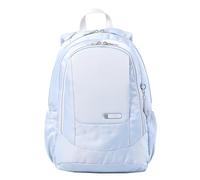 TOTTO - Mochila Ordenador Portátil 14 Pulgadas, Modelo Goctal Twill, Organizador Interno, Bolsillo Botella, Espaldar Ergonómico, Correas en S, Pasador para Sistema de Ruedas, Color Azul Celeste