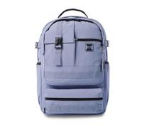 TOTTO - Mochila Ordenador Portátil 15,4 Pulgadas, Modelo Spa XL, Mochila Oficina, Organizador con Portallaves, Bolsillo Botella, Espaldar Ergonómico, Correas en S, Pasador Ruedas, Color Morado y Negro