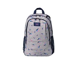 Totto-Mochila para ESO y Bachillerato Estampado Wish Gray - Goctal