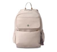 TOTTO - Mochila para Ordenador Portátil 14 Pulgadas, Modelo Corneana M, Organizador Interno con portallave, Bolsillo Secreto, Bolsillos Botella, Pasador Sistema de Ruedas, Color Moonlight